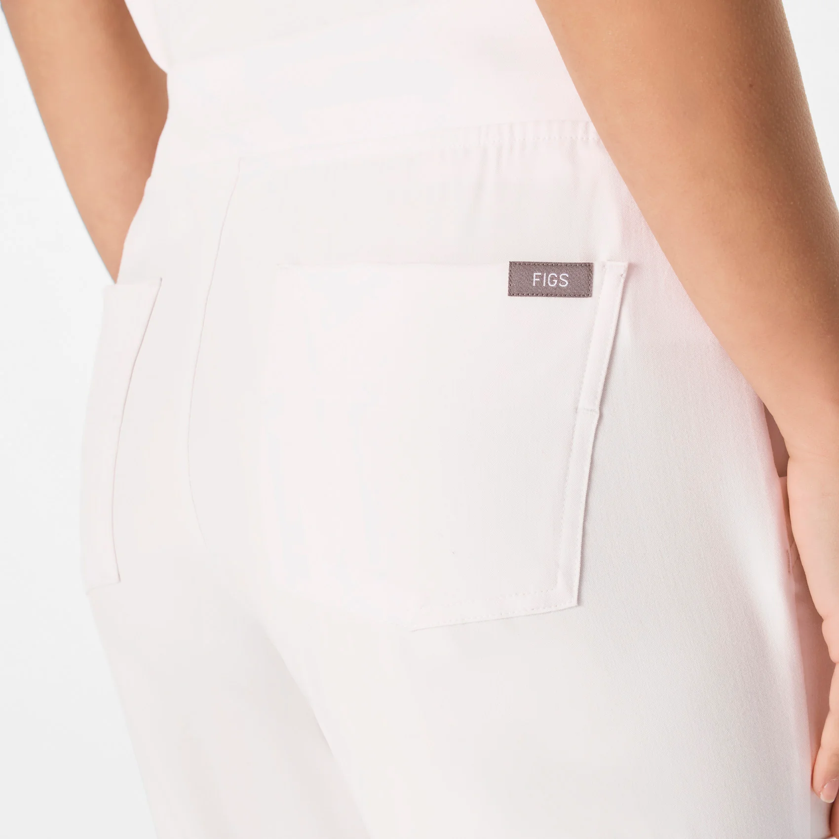 women's Off White  Zamora - Petite Jogger Scrub Pant™ - Image 8