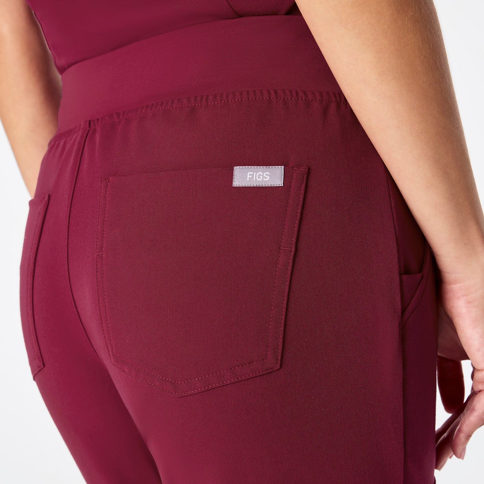 women's Deep Cranberry Zamora - Jogger Scrub Pant⢠- Image 5