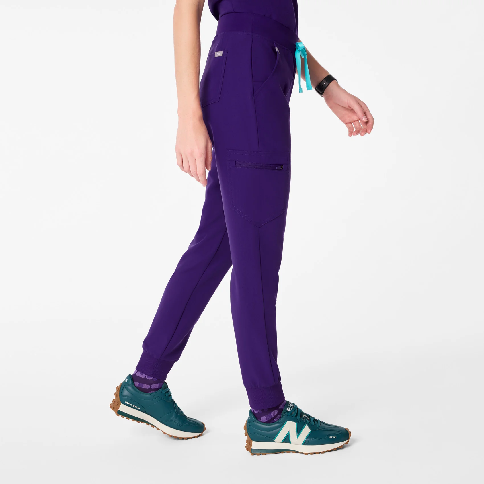 women's Purple Pulse Zamora - Jogger Scrub Pant™ - Image 3