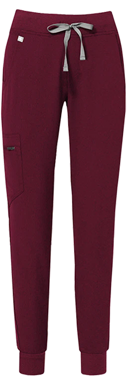 Women's Burgundy Zamora™ - Jogger Scrub Pants - Image 7