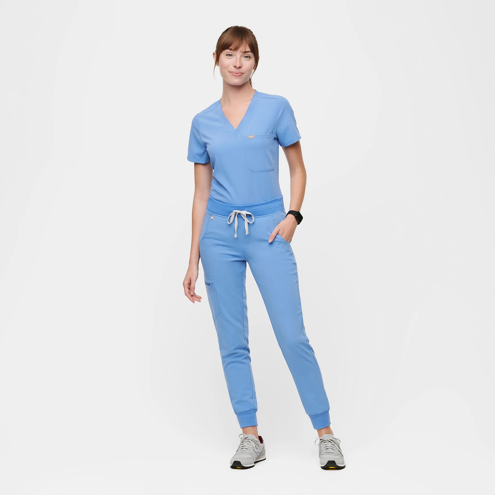 Women's Ceil Blue Zamora™ - Jogger Scrub Pants - Image 2