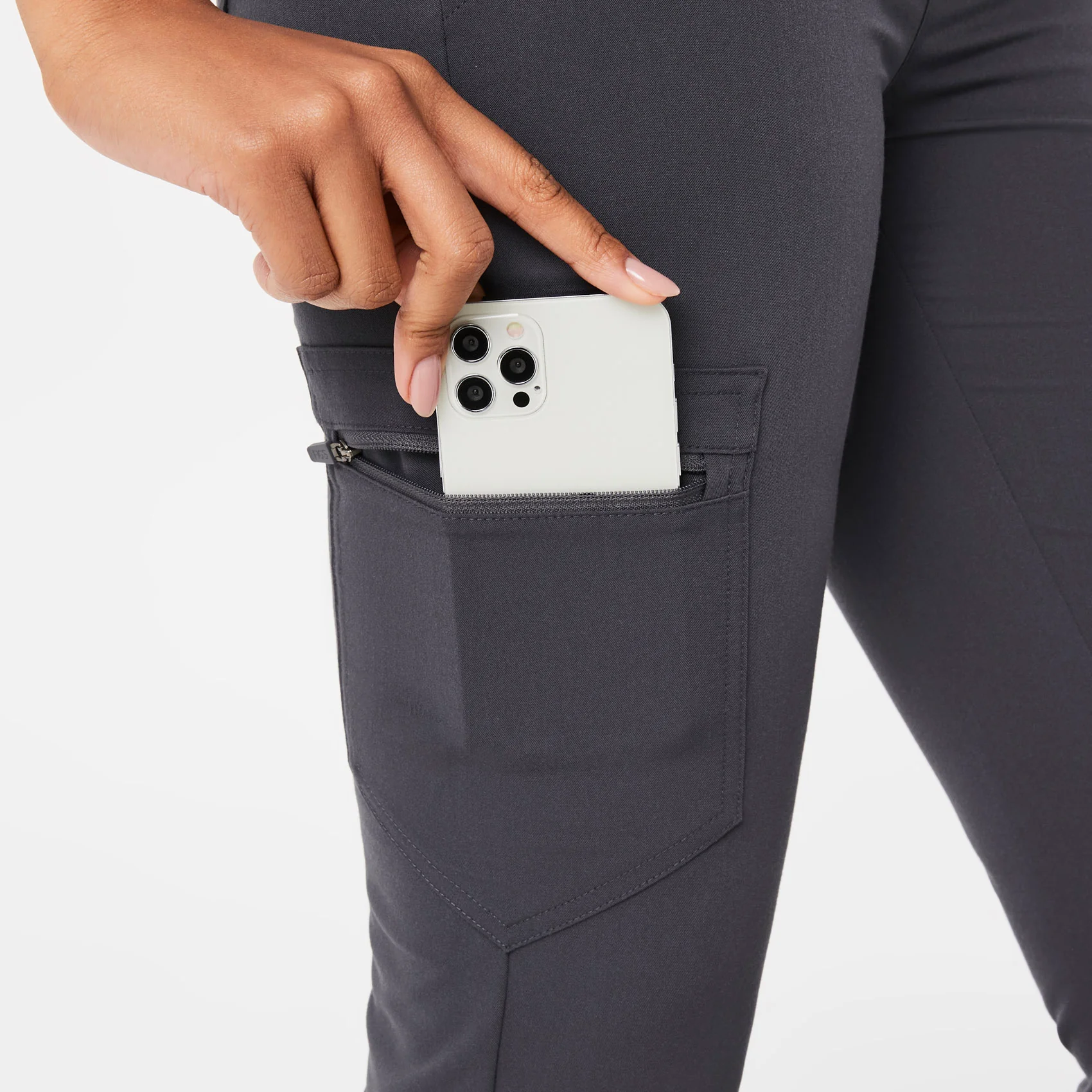 women's Charcoal Zamora⢠- Jogger Scrub Pants - Image 6