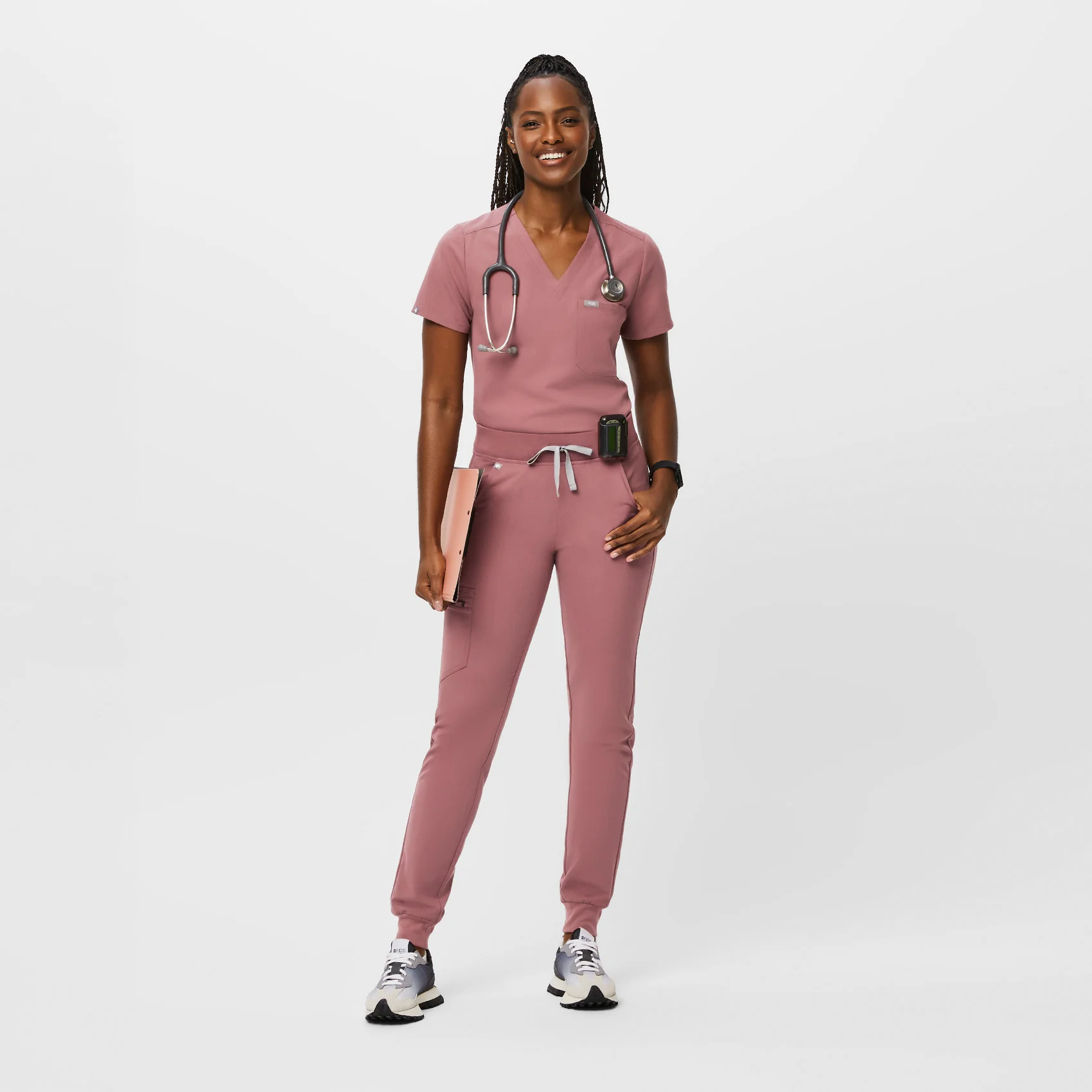 women's Mauve Zamora™ - Jogger Scrub Pants - Image 2