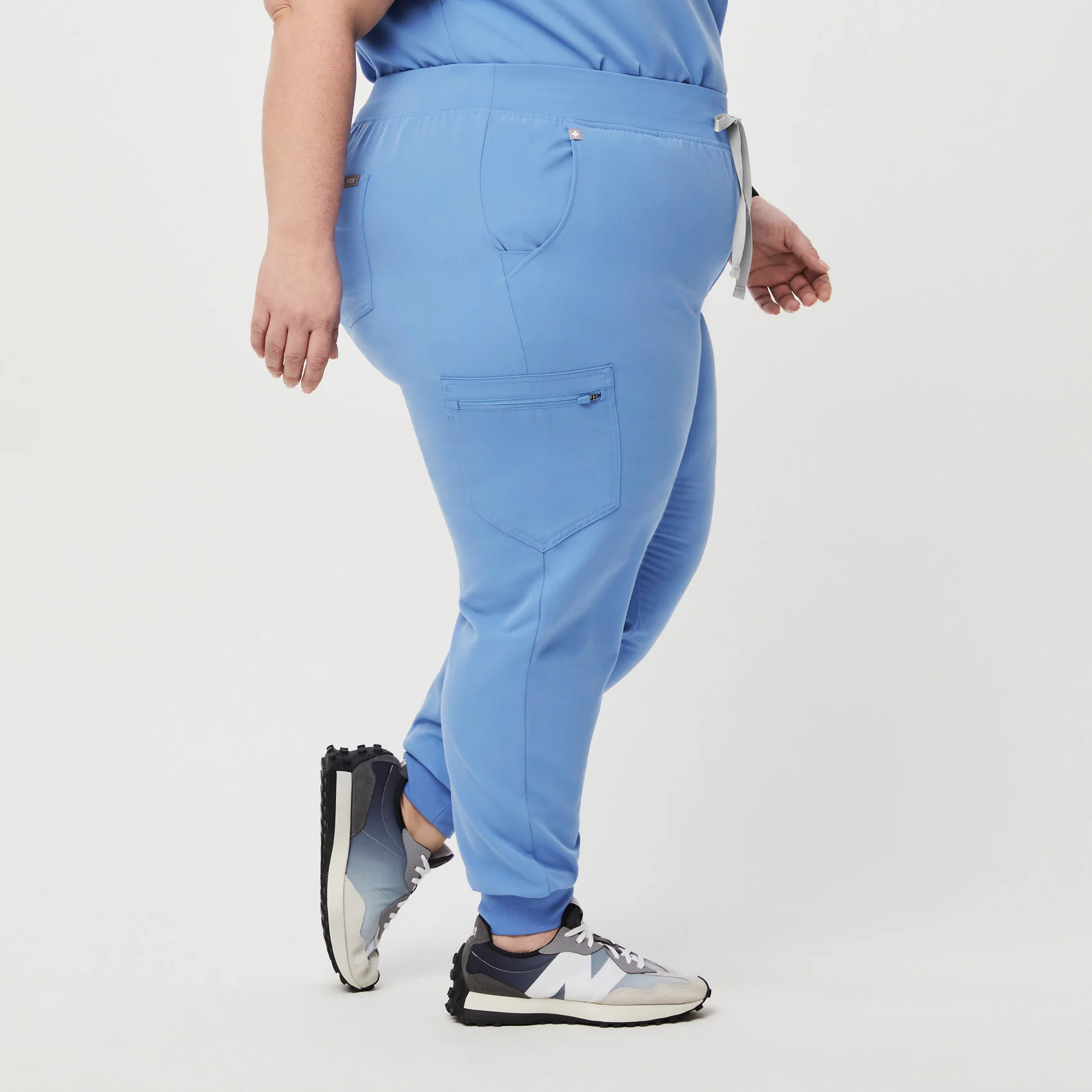women's Ceil Blue Zamora™ - Jogger Scrub Pants (3XL - 6XL) - Image 3