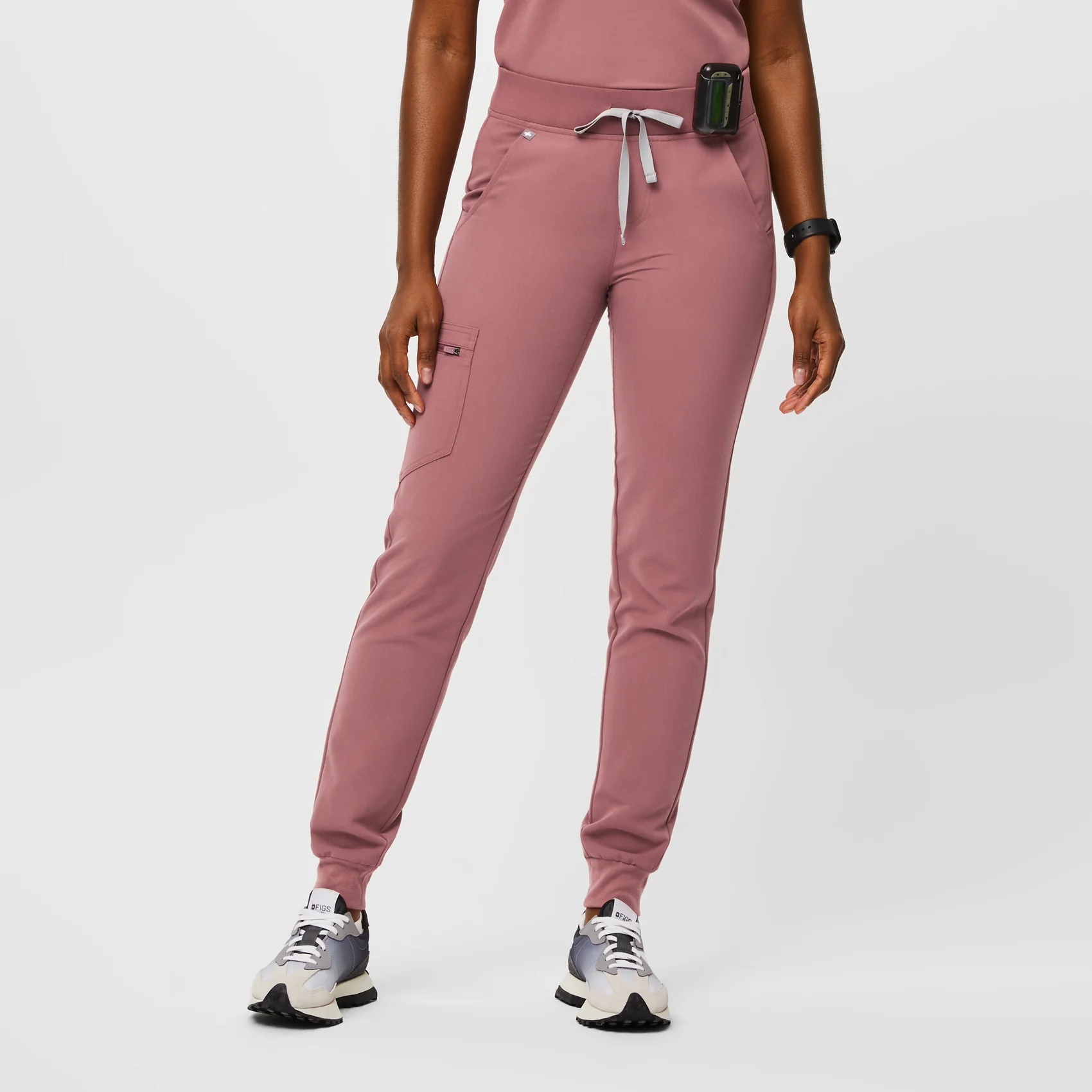 women's Mauve Zamora™ - Jogger Scrub Pants (3XL - 6XL)