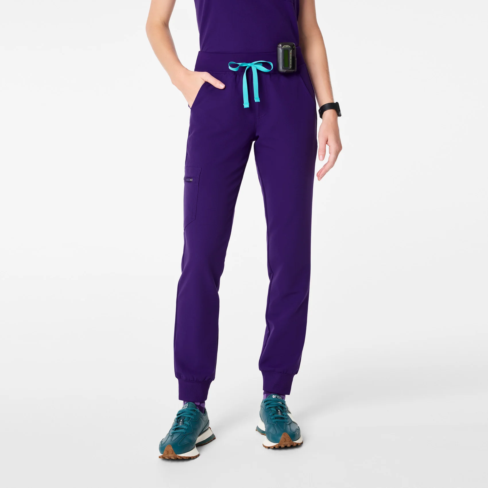 women's Purple Pulse Zamora - Tall Jogger Scrub Pant™