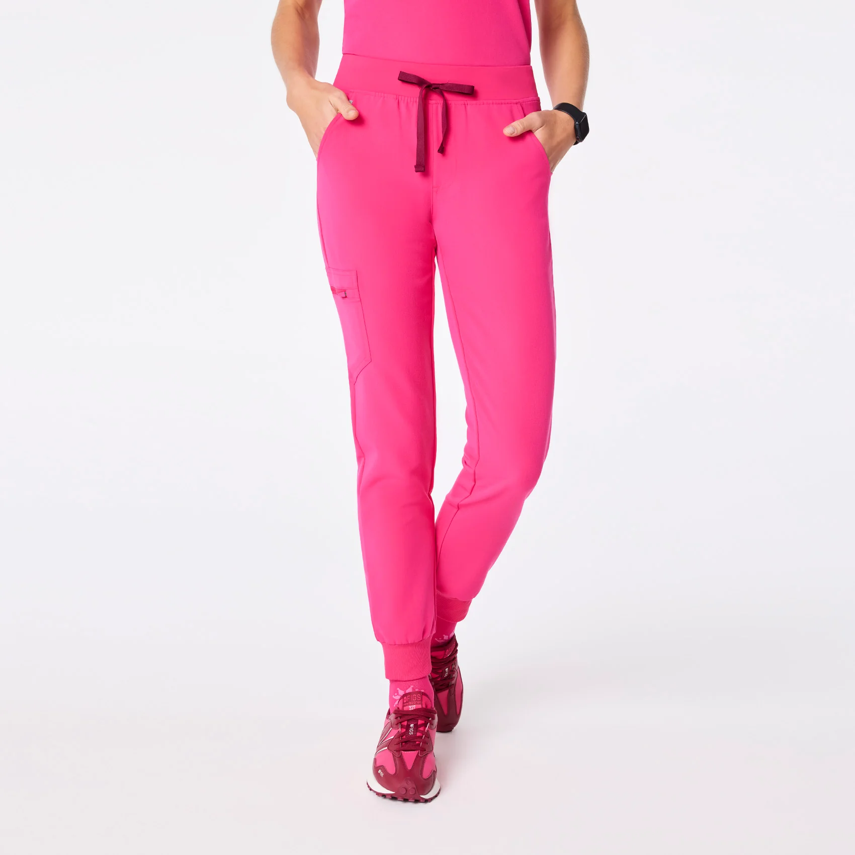 women's Shocking Pink Zamora - Tall Jogger Scrub Pant™