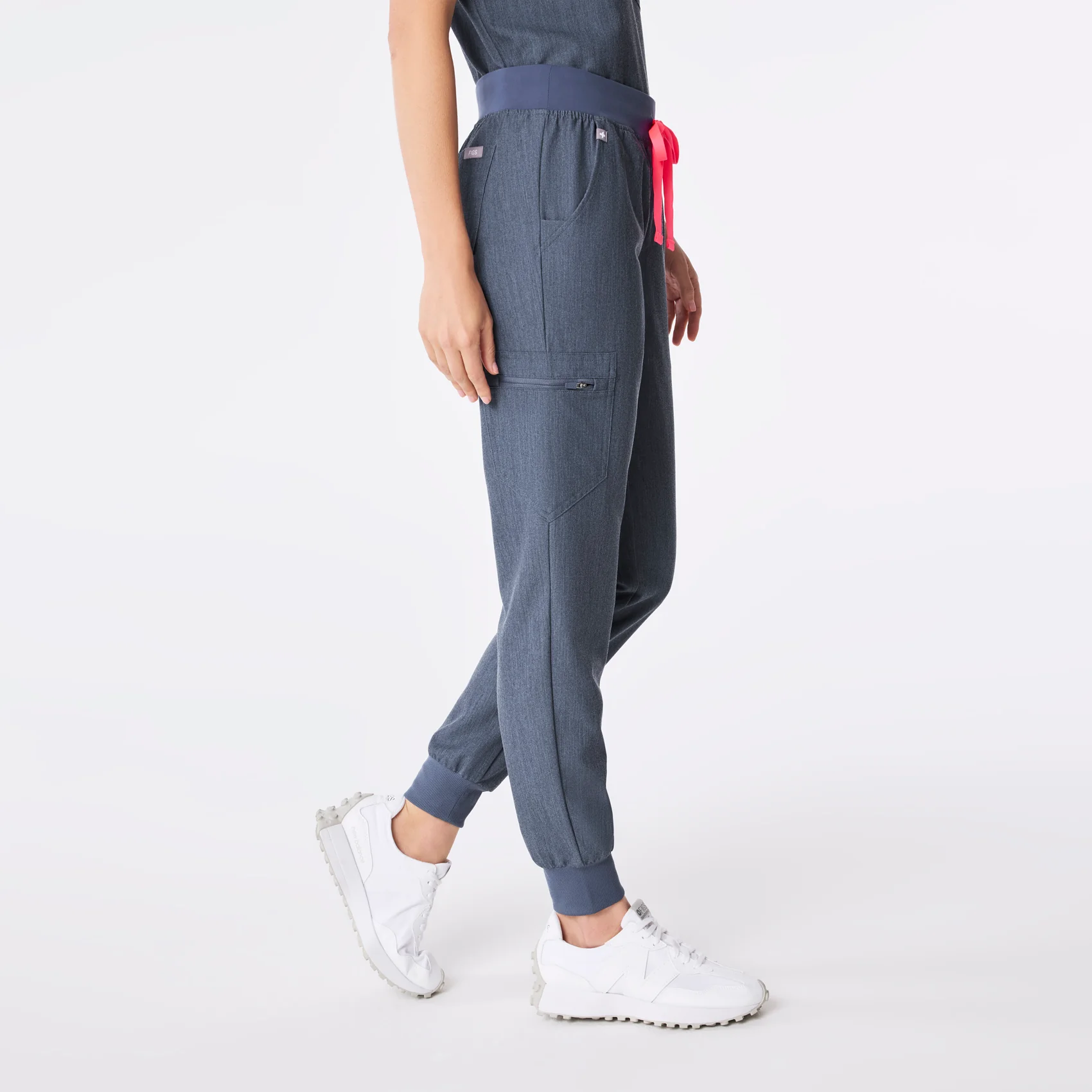 women's Heather Denim Zamora - Petite Jogger Scrub Pant™ - Image 3