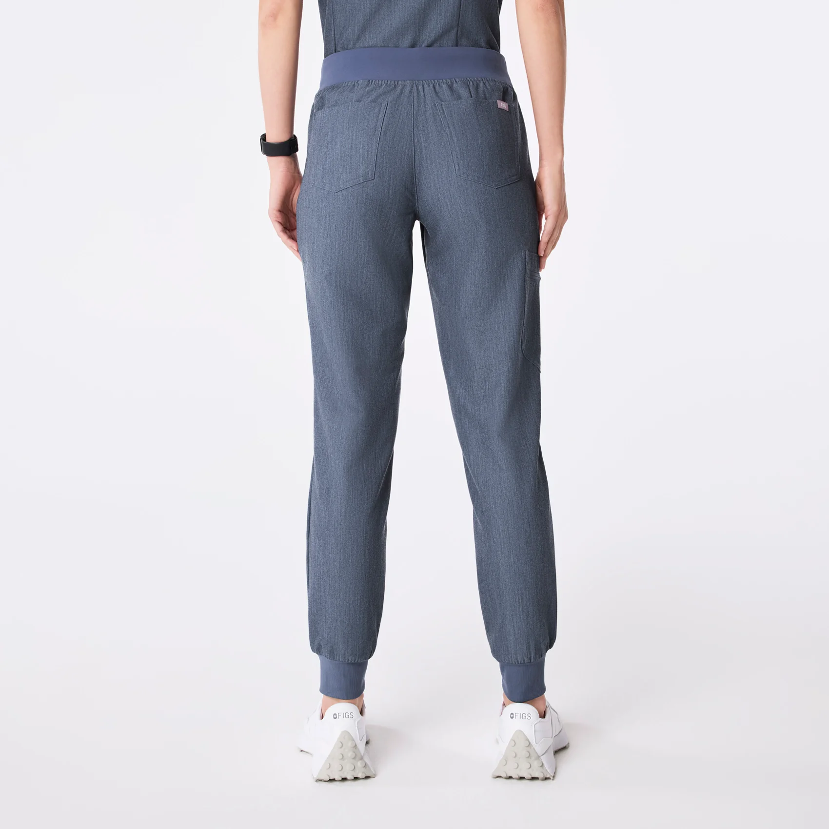 women's Heather Denim Zamora - Petite Jogger Scrub Pant™ - Image 4