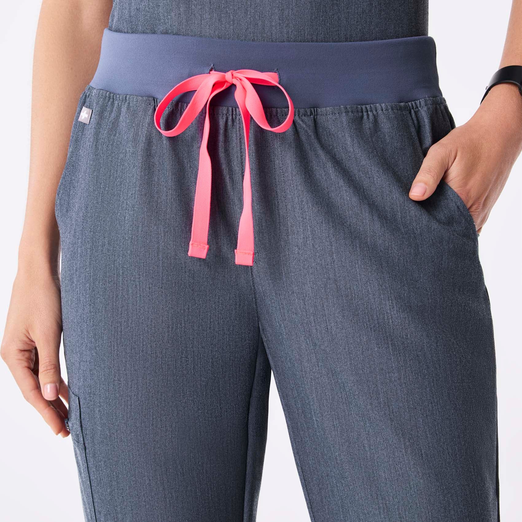women's Heather Denim Zamora - Petite Jogger Scrub Pant™ - Image 5