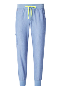 women's Heather Indigo Zamora - Petite Jogger Scrub Pant™ - Image 8