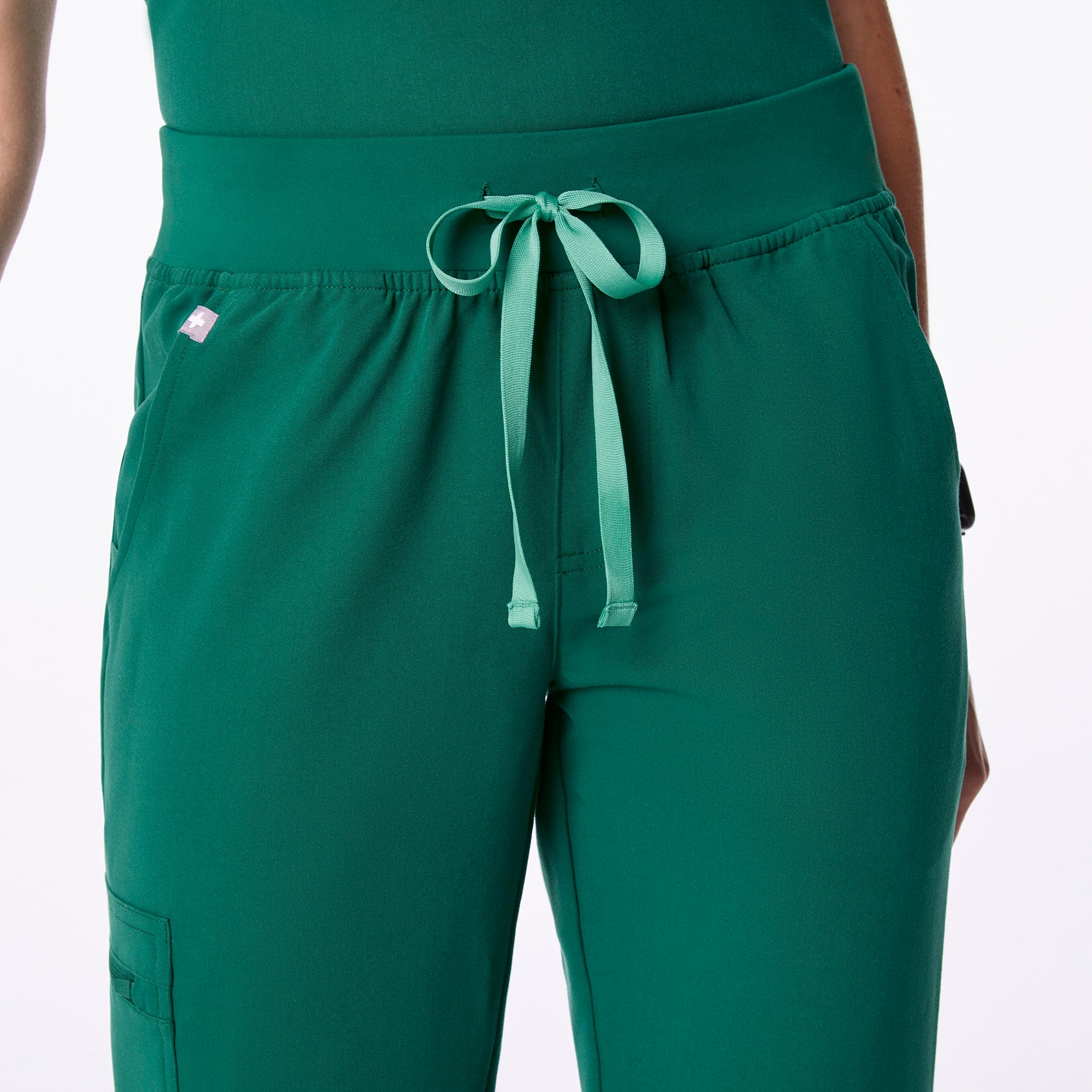 women's Hunter Green Zamora - Petite Jogger Scrub Pant™ - Image 5