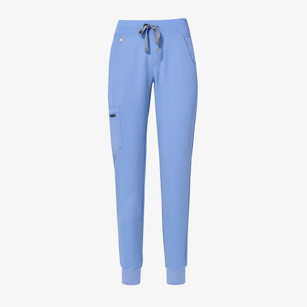 Women's Ceil Blue Zamora™ - Petite Jogger Scrub Pants - Image 6