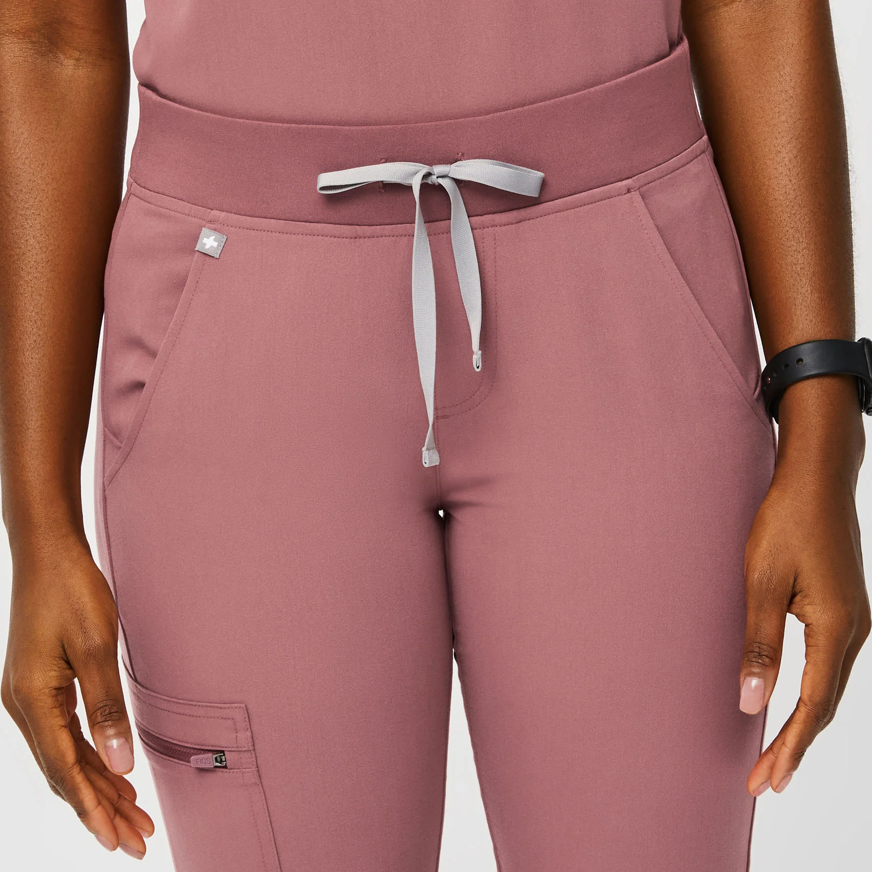 women's Mauve Zamora™ - Petite Jogger Scrub Pants - Image 5