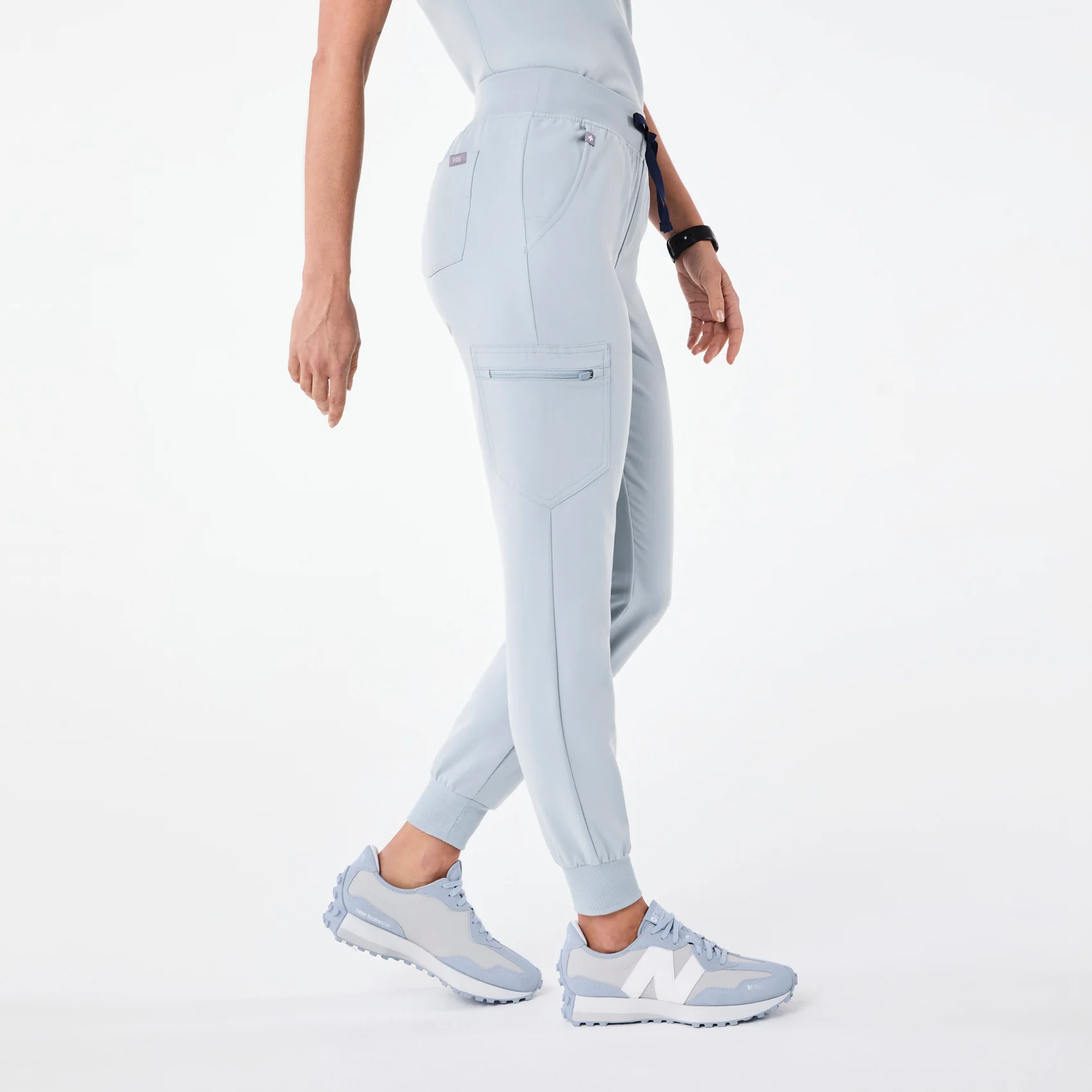 women's Dusty Blue Zamora - Tall Jogger Scrub Pant⢠- Image 3