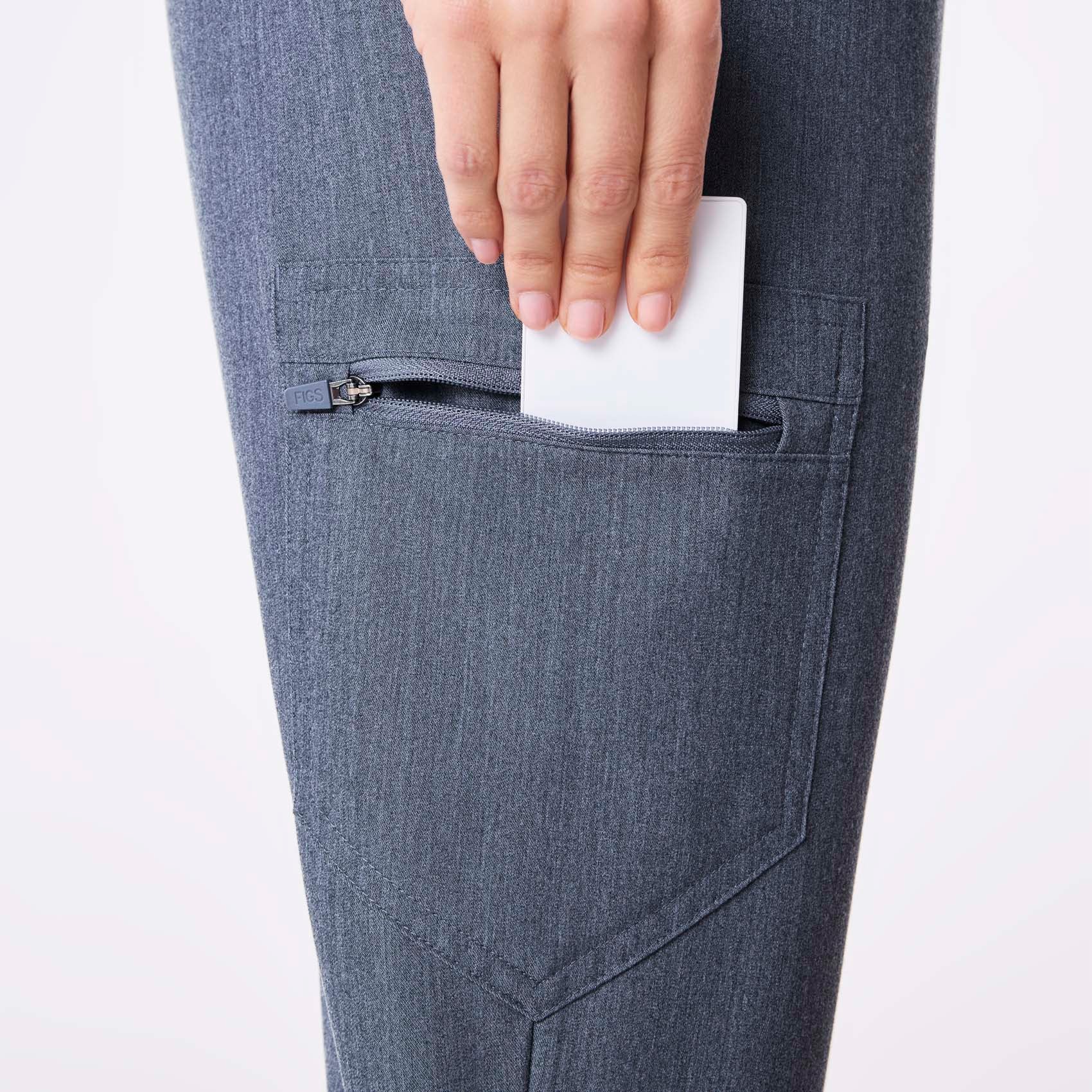 women's Heather Denim Zamora - Tall Jogger Scrub Pant™ - Image 6