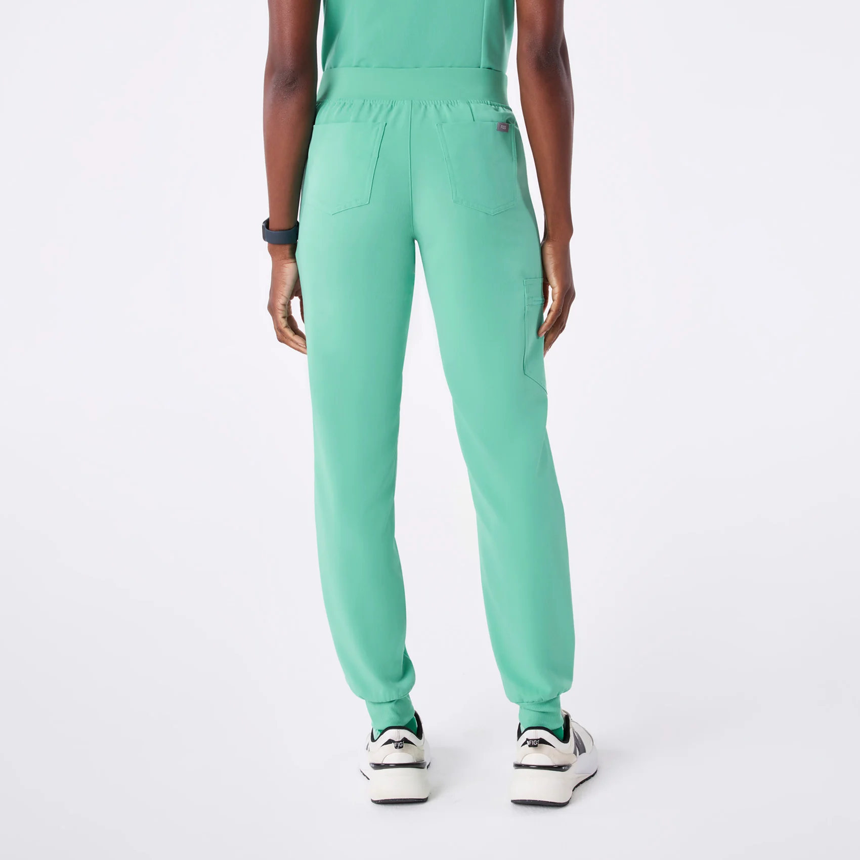 women's Surgical Green Zamora - Tall Jogger Scrub Pant™ - Image 4